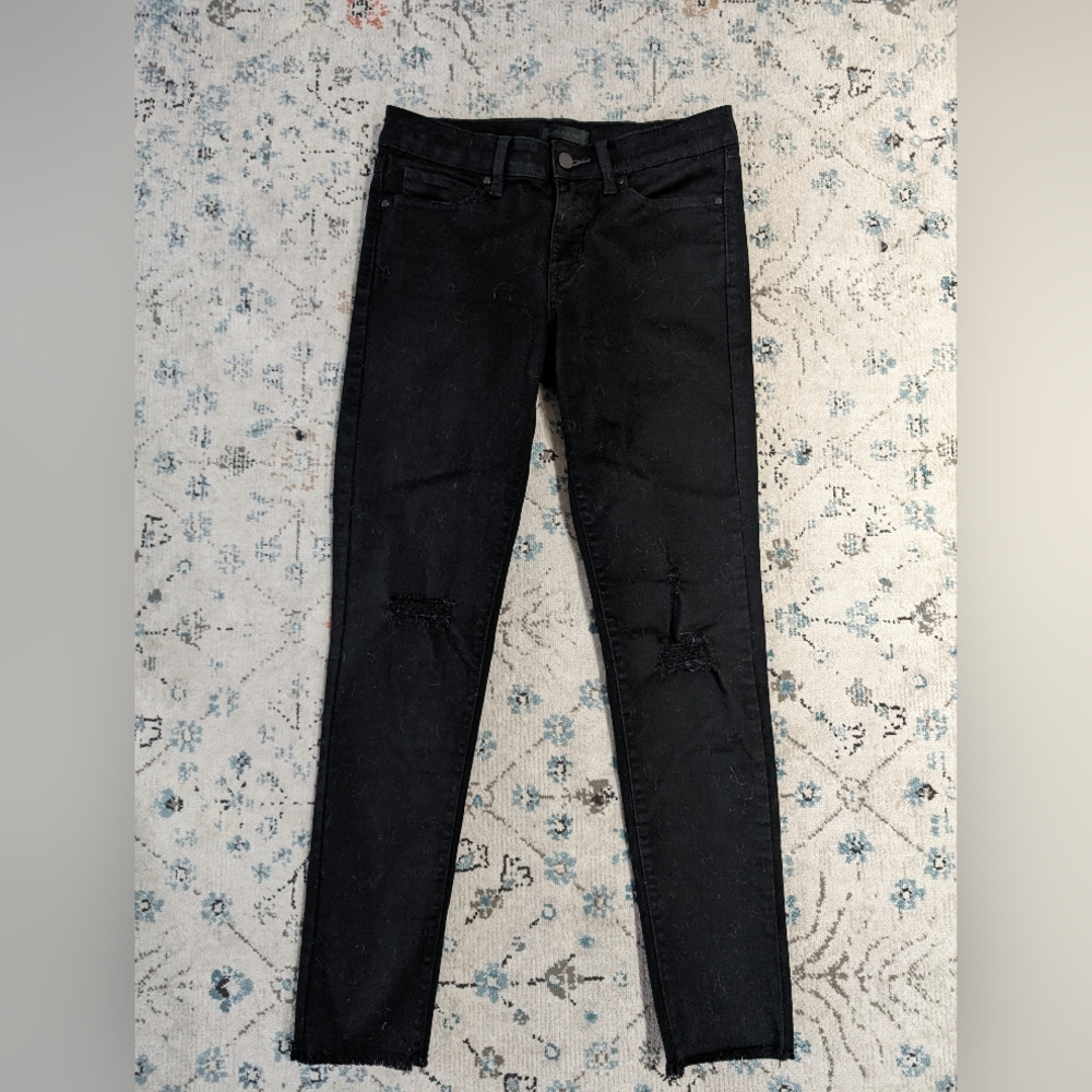 Uniqlo Skinny Black Jeans - 26x28